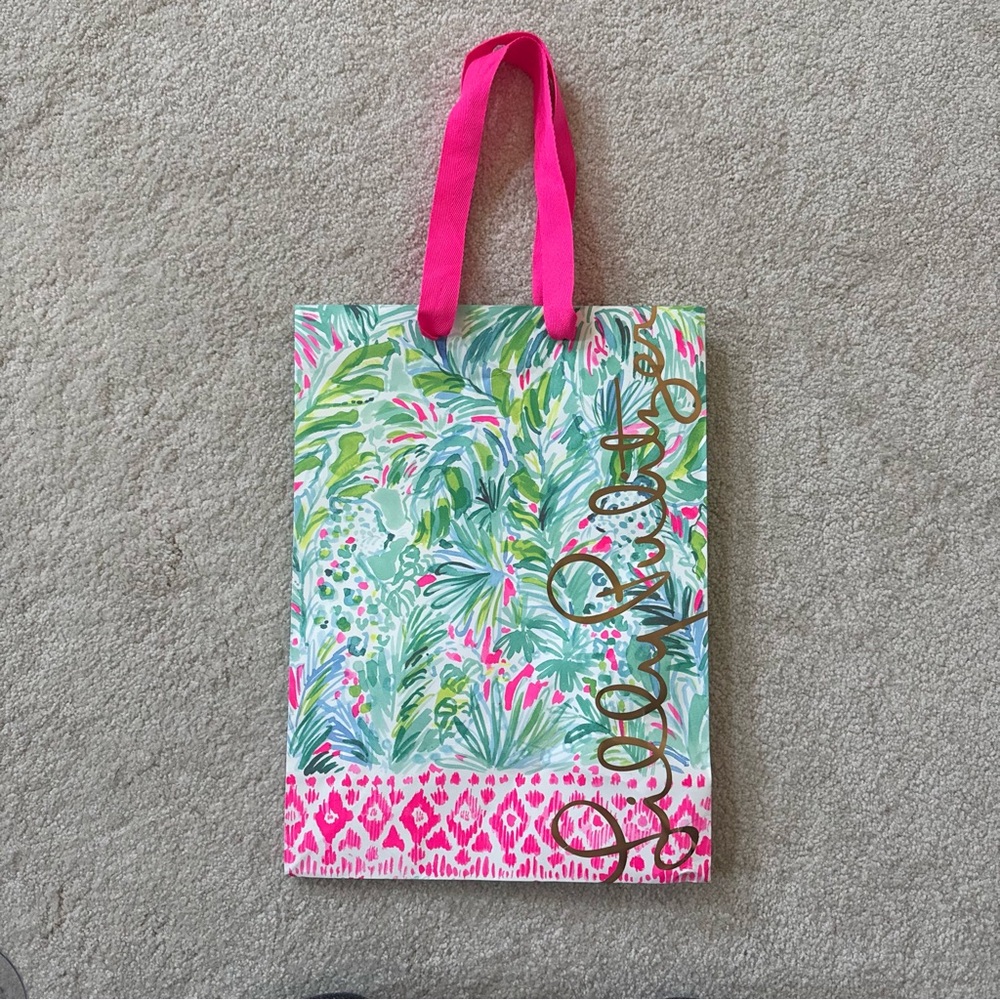 Lilly Pulitzer shopping bag